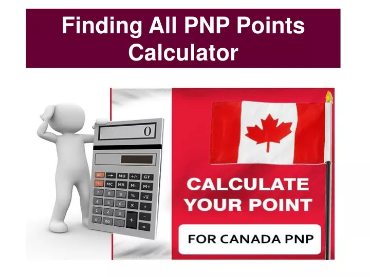 finding all pnp points calculator