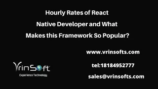 hourly rates of react