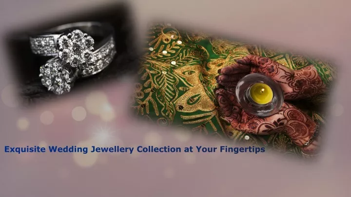 exquisite wedding jewellery collection at your