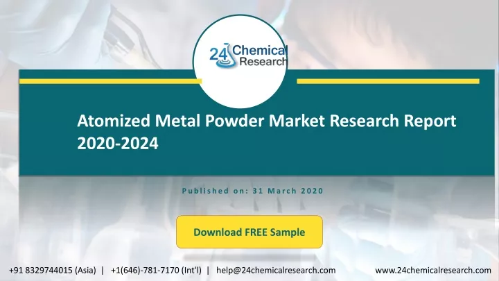 atomized metal powder market research report 2020