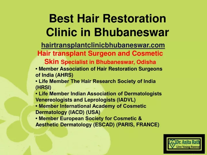 best hair restoration clinic in bhubaneswar