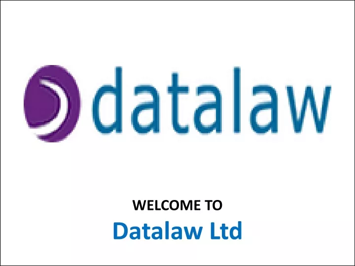 welcome to datalaw ltd