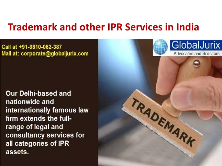 trademark and other ipr services in india