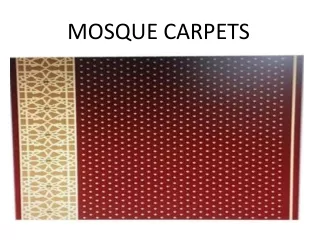 mosque carpets