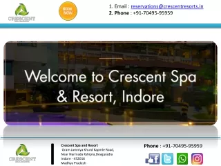 email reservations@crescentresorts in phone