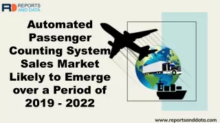 automated passenger counting system sales market