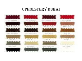 upholstery dubai