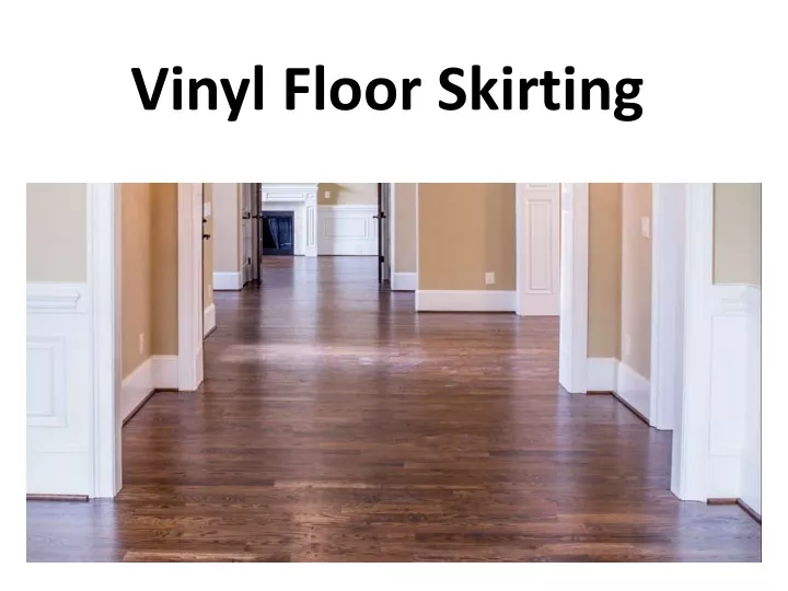 vinyl floor skirting