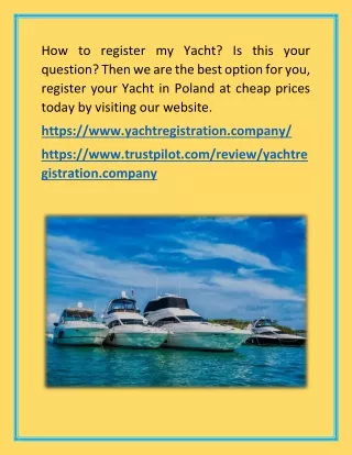 Low cost boat registration-Yacht Registration Holland