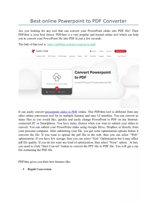 best online powerpoint to pdf converter