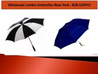 Wholesale Jumbo Umbrellas New York - B2B SUPPLY