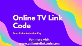 Enter Roku Link Code For Roku Activation