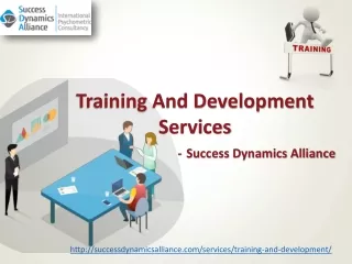 Training And Development Services- Success Dynamics Alliance