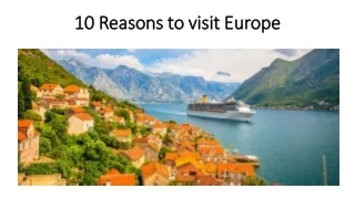 Europe tourism - Holidays by Flydubai