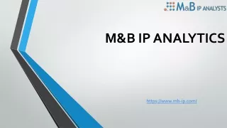 M&B IP ANALYSTS
