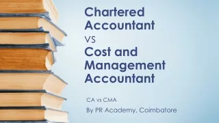 CA vs CMA