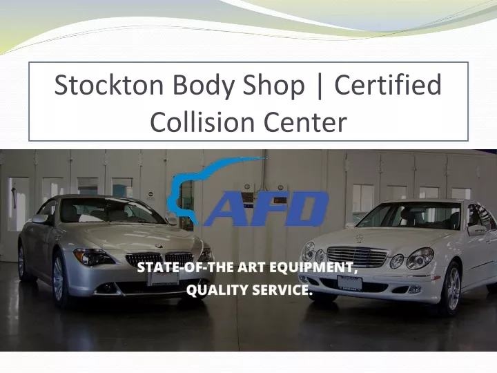stockton body shop certified collision center
