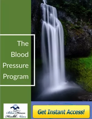 The High Blood Pressure Program PDF, eBook by Christian Goodman