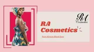 Pure African Black Soap | RA Cosmetics