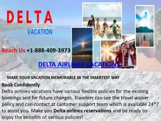 DELTA AIRLINES VACATIONS