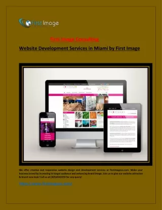 first image consulting