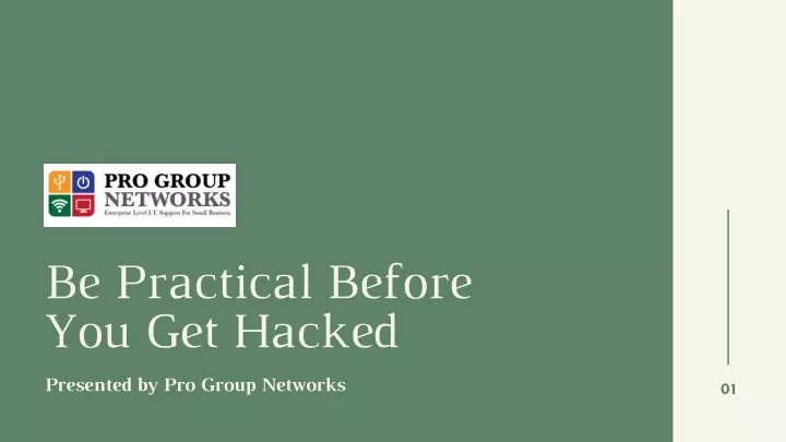 be practical before you get hacked