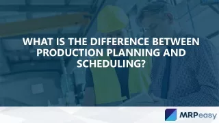 what is the difference between production
