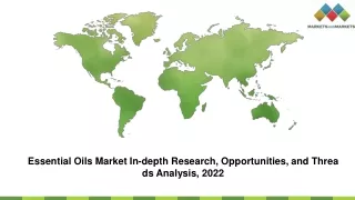 essential oils market in depth research