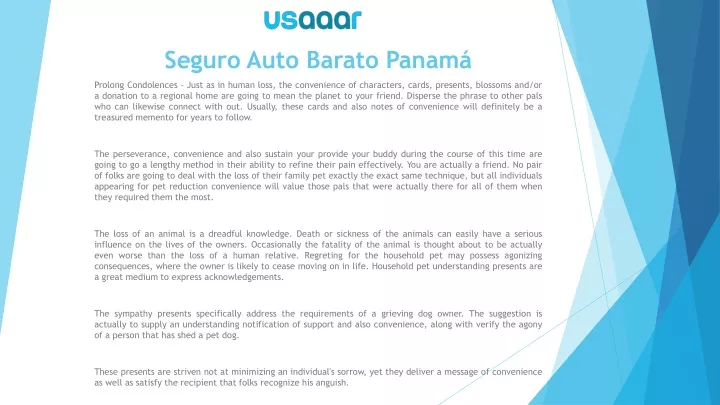 seguro auto barato panam