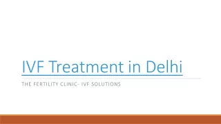 Best IVF Treatment in Delhi