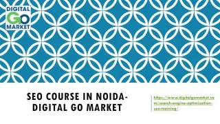 seo course in noida digital go market