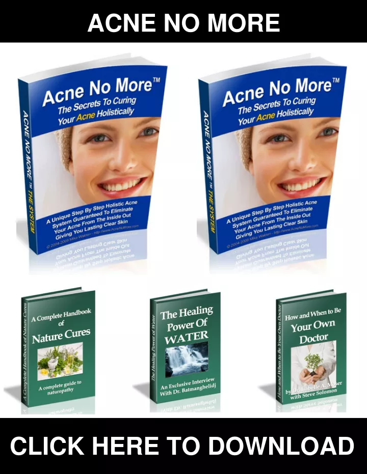 acne no more