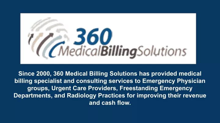 since 2000 360 medical billing solutions