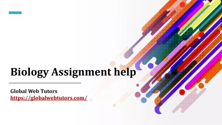 biology assignment help