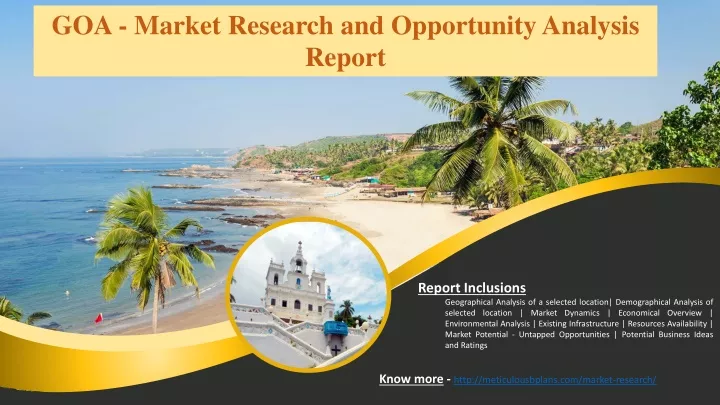 goa market research and opportunity analysis