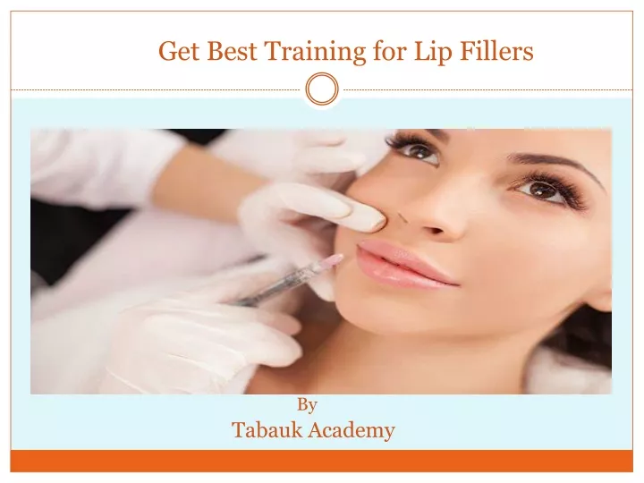 get best training for lip fillers