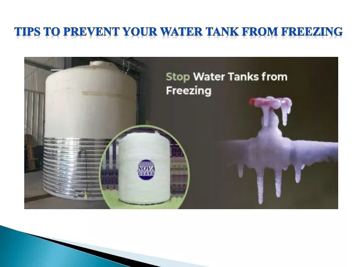 tips to prevent your water tank from freezing