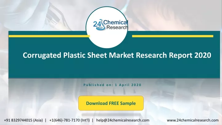 corrugated plastic sheet market research report