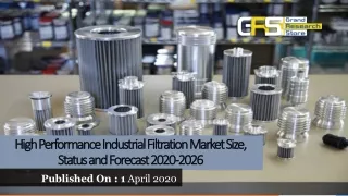 High Performance Industrial Filtration Market Size, Status and Forecast 2020 2026