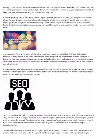 How to Explain web seo company to Your Boss