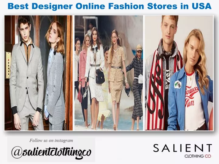 best designer online fashion stores in usa
