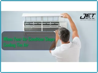 when your air condition stops cooling the air