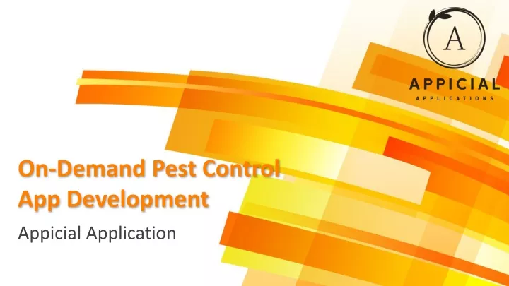 on demand pest control app development