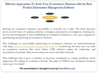 effective approaches to scale your e commerce