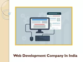 web development company in india