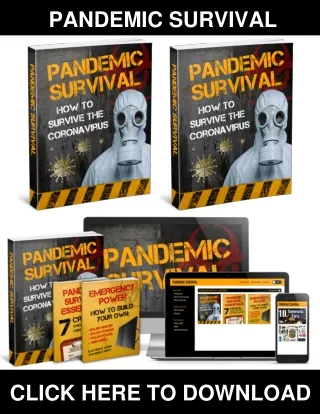 Pandemic Survival PDF, eBook of Pandemic Survival
