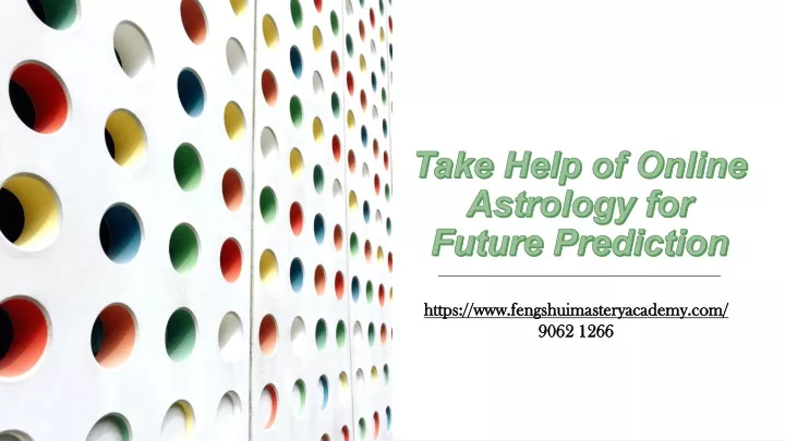 take help of online astrology for future prediction