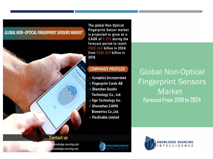 global non optical fingerprint sensors market