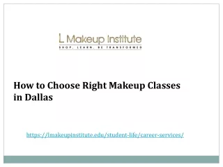 how to choose right makeup classes in dallas