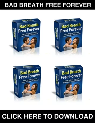 Bad Breath Free Forever PDF, eBook by James Williams